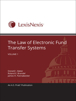 cover image of The Law of Electronic Fund Transfer Systems